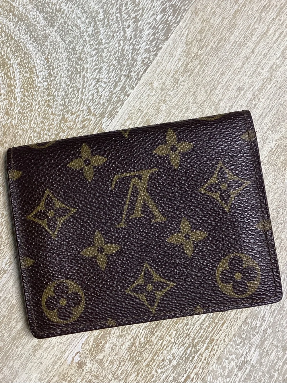 Authentic LOUIS VUITTON Monogram Japon Sangapur Pass Case/ Business Card Case